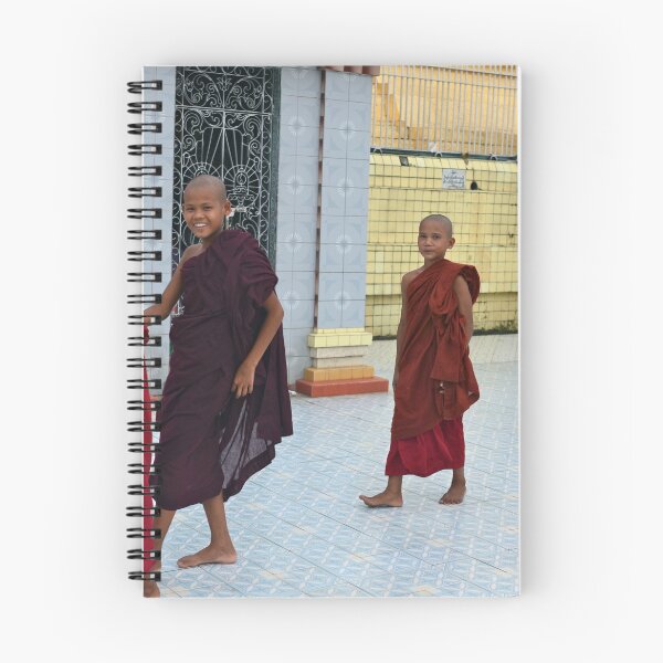 Item preview, Temple Novices at Botataung Pagoda designed and sold by styles.