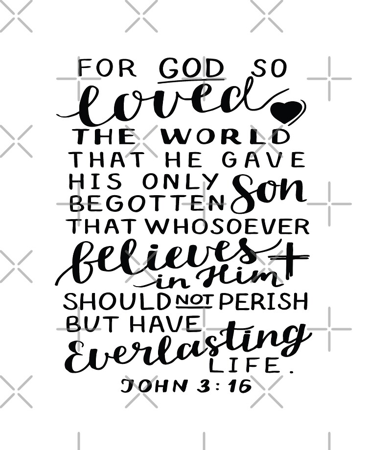 Buy Bible Journaling Bible Verse Art Bible Verse Print Great for Faith  Journals Art Journal God so Loved the World John 3:16 Online in India 