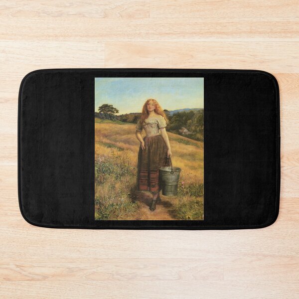 Item preview, The Farmer's Daughter (Millais) designed and sold by ArtHistorical.