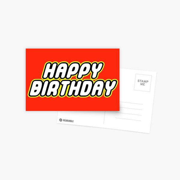 HAPPY BIRTHDAY Postcard