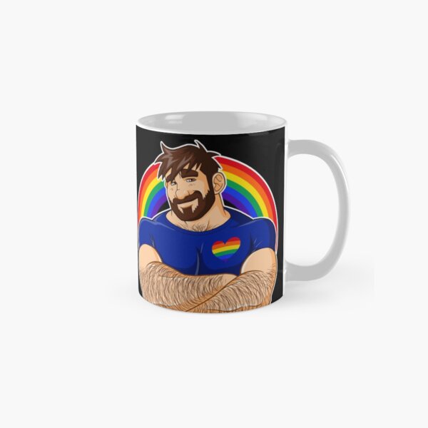 ADAM LIKES CROSSING ARMS - GAY PRIDE Classic Mug
