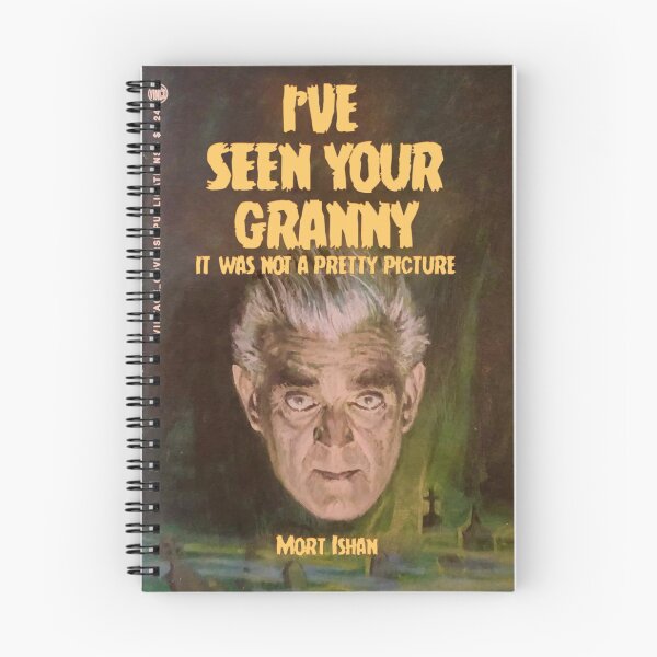Item preview, I've Seen Your Granny - It was not a pretty picture designed and sold by vintage-covers.