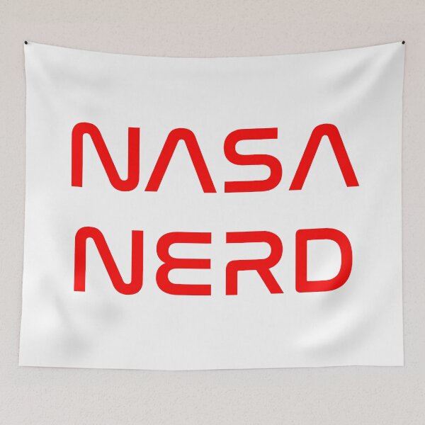Item preview, NASA Nerd Worm Logo designed and sold by jutulen.