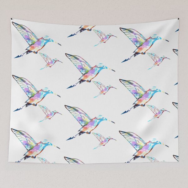 Item preview, Hummingbird watercolor designed and sold by theherbst131313.