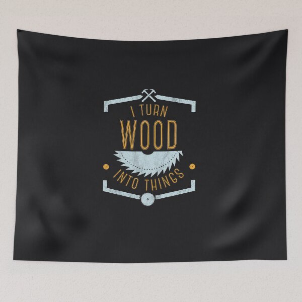 Item preview, Woodworking sawdust for woodworker and wood lovers designed and sold by catiamoc-WTS.