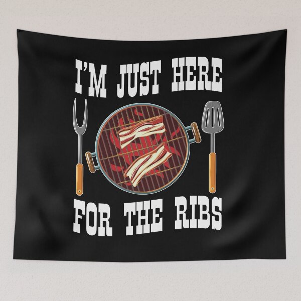 Item preview, Spare Ribs Tshirt Barbecue Shirt Smoker BBQ Grill T-shirt designed and sold by DSWShirts.