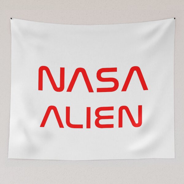 Item preview, NASA Alien Worm Logo designed and sold by jutulen.