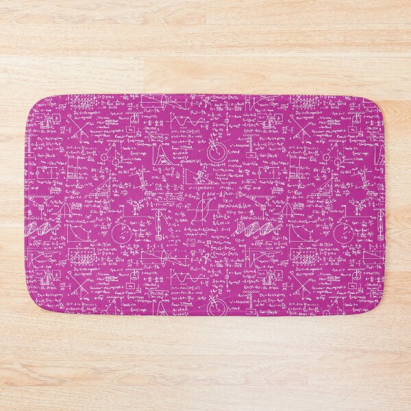 Item preview, Physics Equations // Pink designed and sold by TLTextiles.