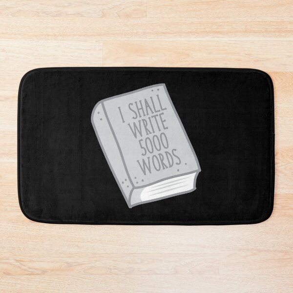 Item preview, I SHALL WRITE 5000 WORDS on awesome book designed and sold by jazzydevil.