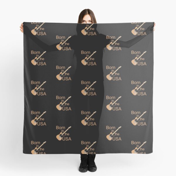 Born in the USA Bruce Springsteen design Scarf