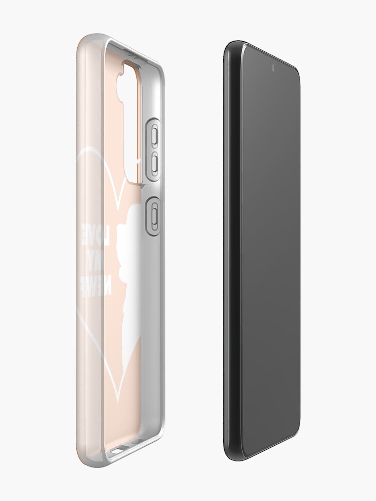Alternate view of I Love my Newfie Case & Skin for Samsung Galaxy