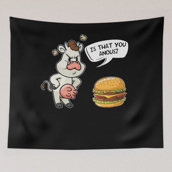 Item preview, Barbecue Hamburger Tshirt Funny Cow Beef Grill Smoker designed and sold by DSWShirts.
