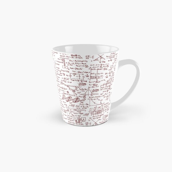 Item preview, Physics Equations // Red Pen designed and sold by TLTextiles.