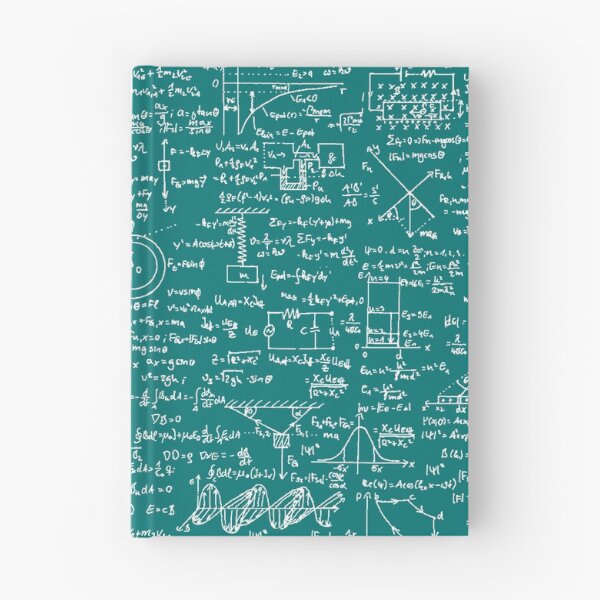 Item preview, Physics Equations // Teal designed and sold by TLTextiles.