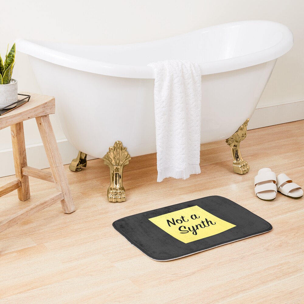 sticky bath mat