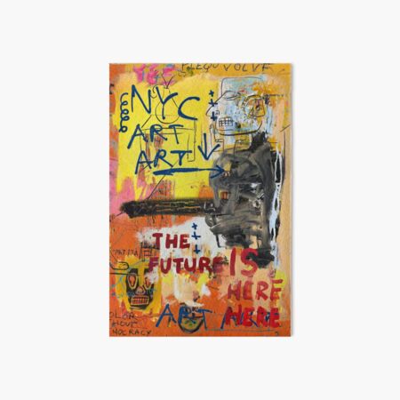 NYC Art Art Art Board Print