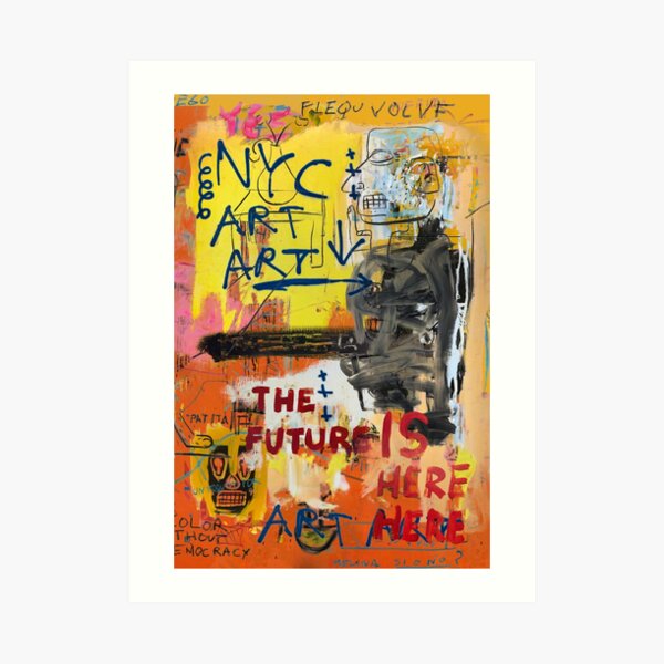 NYC Art Art Art Print