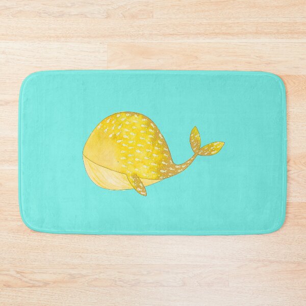 Item preview, Yellow whale designed and sold by alisonsadler.