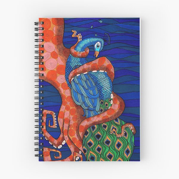 Item preview, Octopus and Peacock designed and sold by Vicky Pratt.