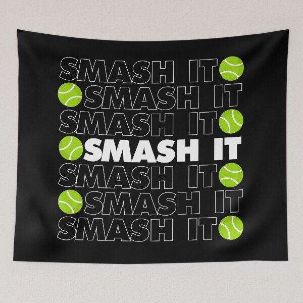 Item preview, Smash it Tennis Funny Tennis Player designed and sold by elhefe.