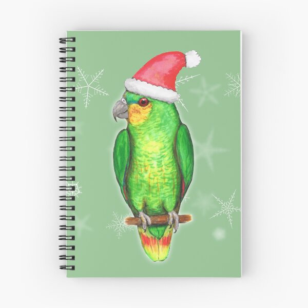 Item preview, Christmas amazon parrot designed and sold by Bwiselizzy.