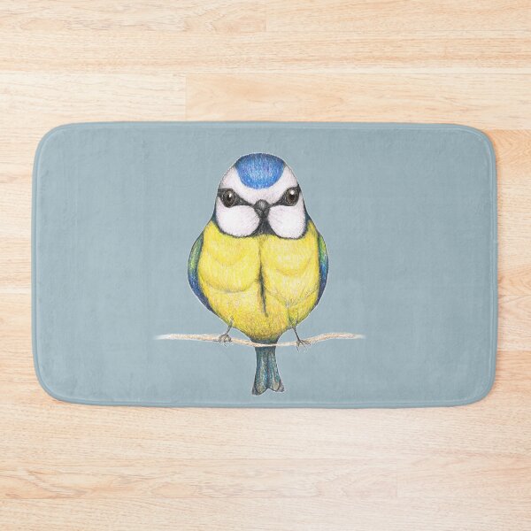 Item preview, Cute woolly blue titbird designed and sold by Bwiselizzy.
