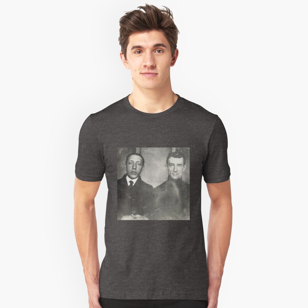 Igor Stravinsky and Maurice Ravel - Brilliant Composers Slim Fit T-Shirt