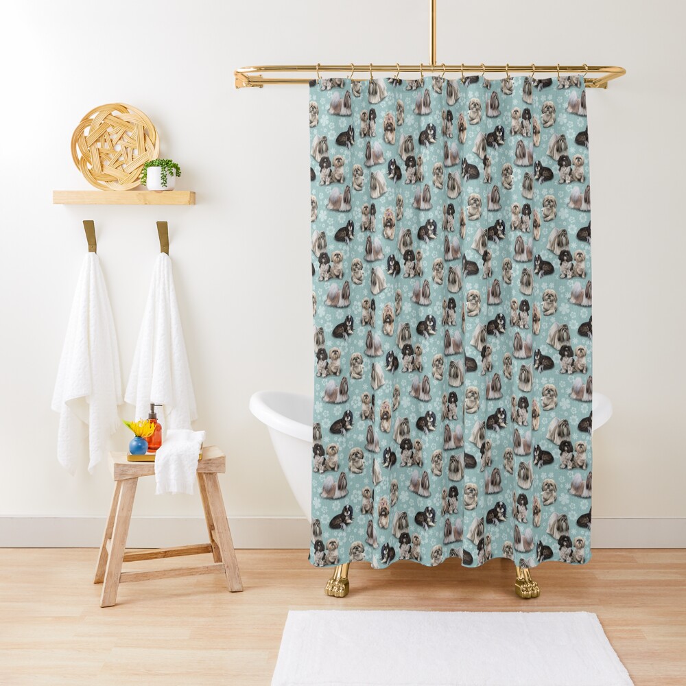 The Shih Tzu Shower Curtain