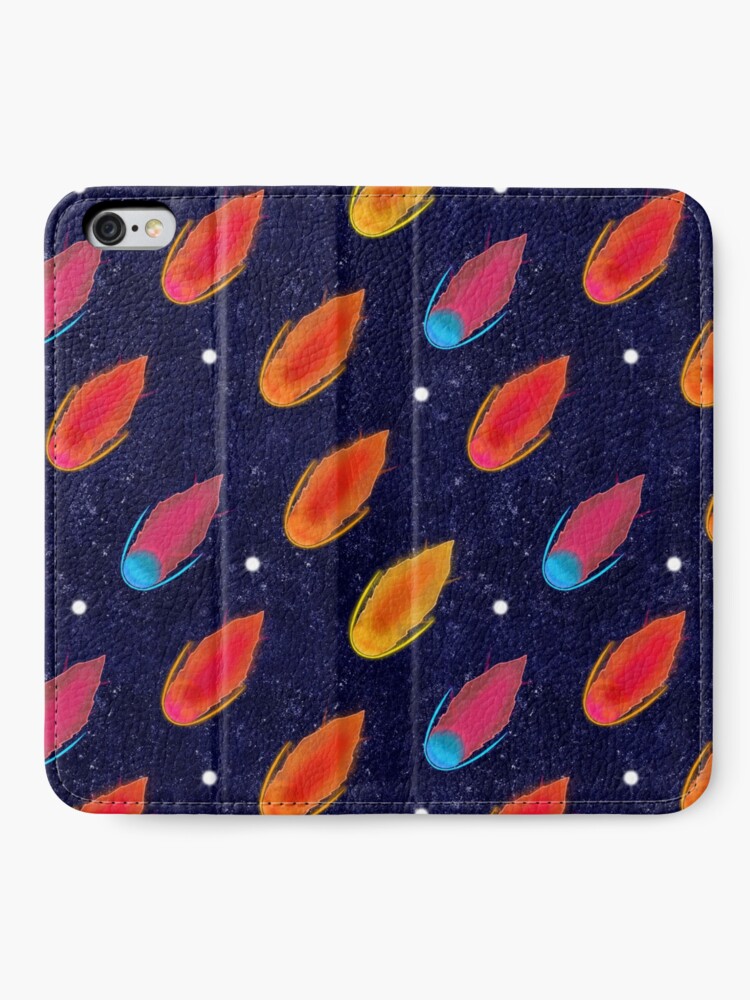 Alternate view of Asteroid Galaxy iPhone Wallet