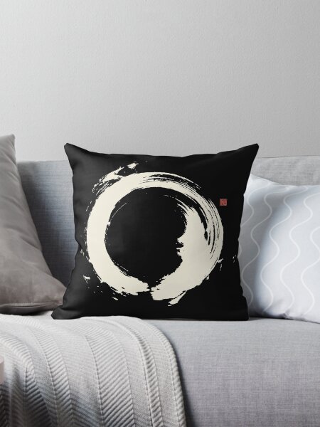 Artikel-Vorschau von Black Ensō / Japanese Zen Circle, designt und verkauft von Thoth Adan.