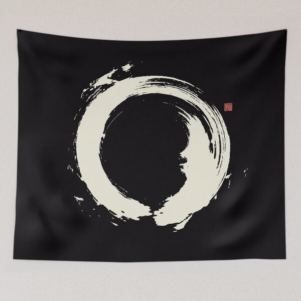 Item preview, Black Ensō / Japanese Zen Circle designed and sold by Thoth Adan.