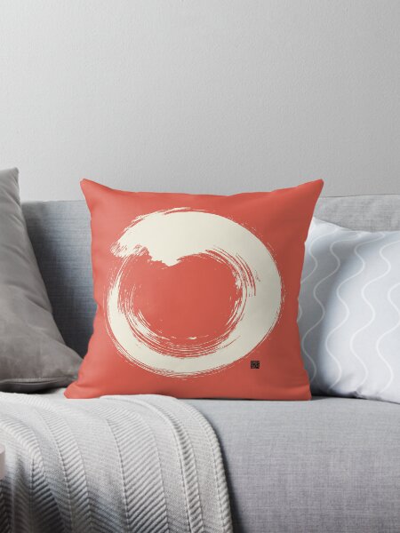 Artikel-Vorschau von Red Ensō / Japanese Zen Circle, designt und verkauft von Thoth Adan.