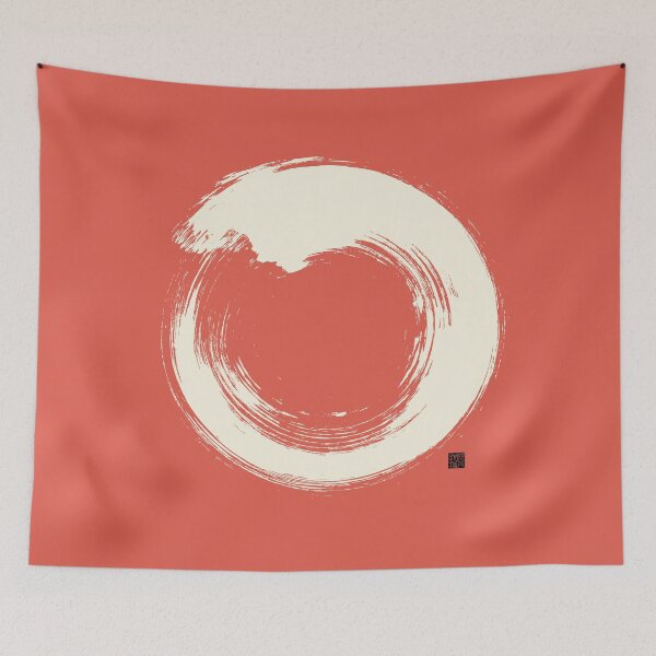 Item preview, Red Ensō / Japanese Zen Circle designed and sold by Thoth Adan.
