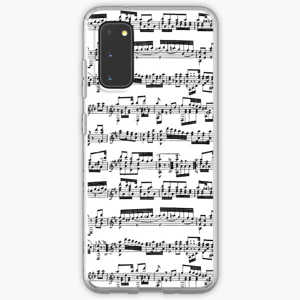 Sheet Music Samsung Galaxy Soft Case