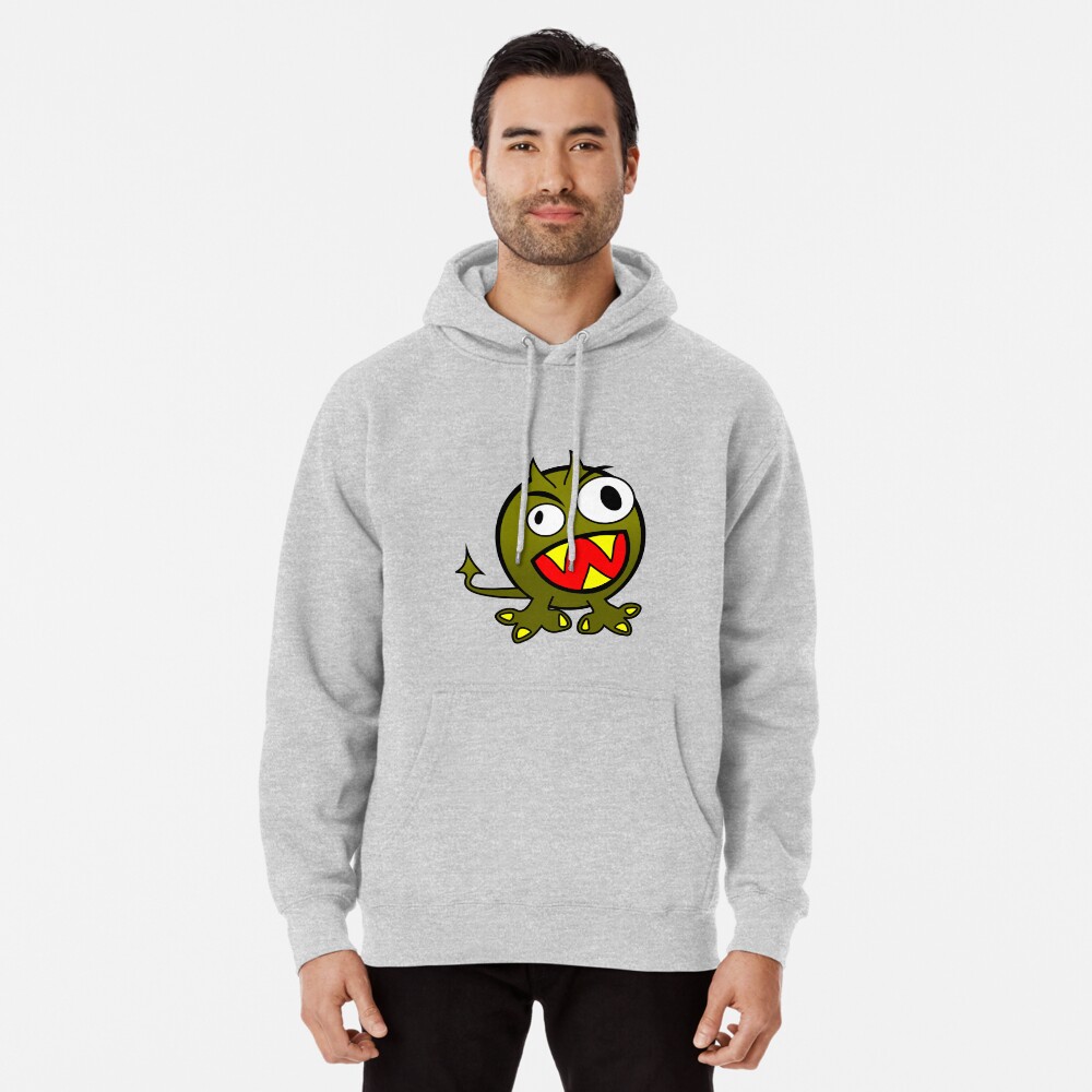 Cute Monster Pullover Hoodie