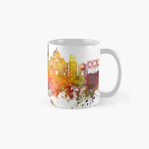 Vista previa del artículo con la obra «Horizonte de Padua en fondo acuarela», diseñado y vendido por paulrommer.