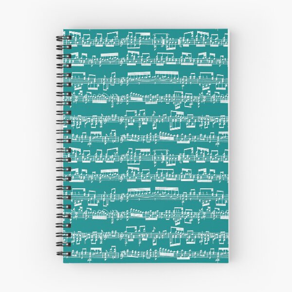 Item preview, Sheet Music on Teal designed and sold by TLTextiles.