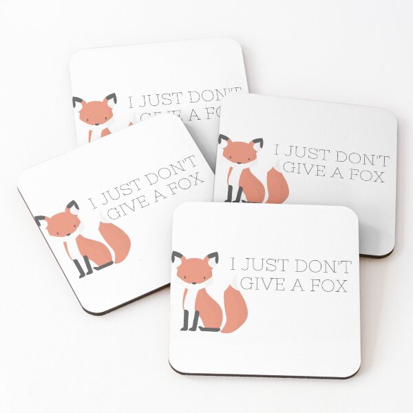 Item preview, I Just Dont Give a Fox designed and sold by annmariestowe.