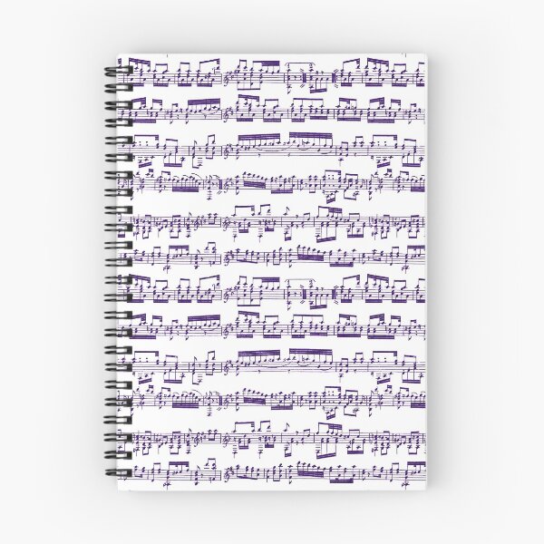 Item preview, Sheet Music in Purple designed and sold by TLTextiles.
