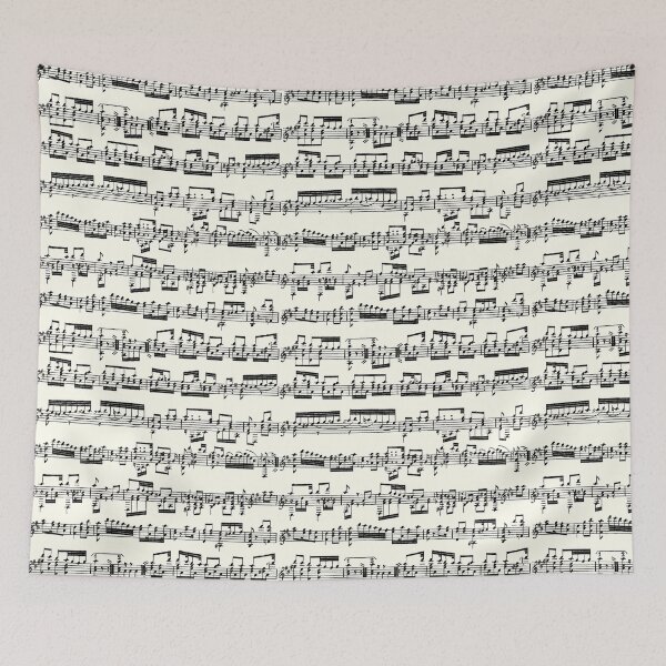 Item preview, Sheet Music on Ivory designed and sold by TLTextiles.