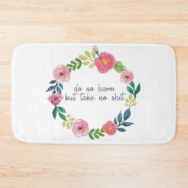 Item preview, Do No Harm Large Flowers designed and sold by annmariestowe.