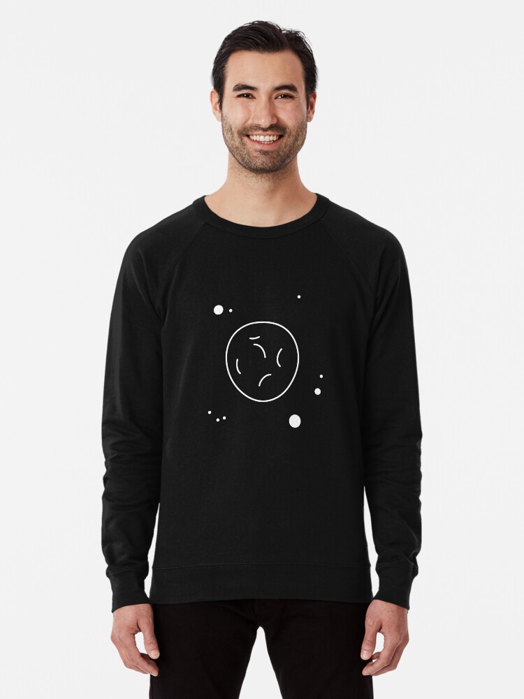Alternate view of Asteroid Outline Lightweight Sweatshirt
