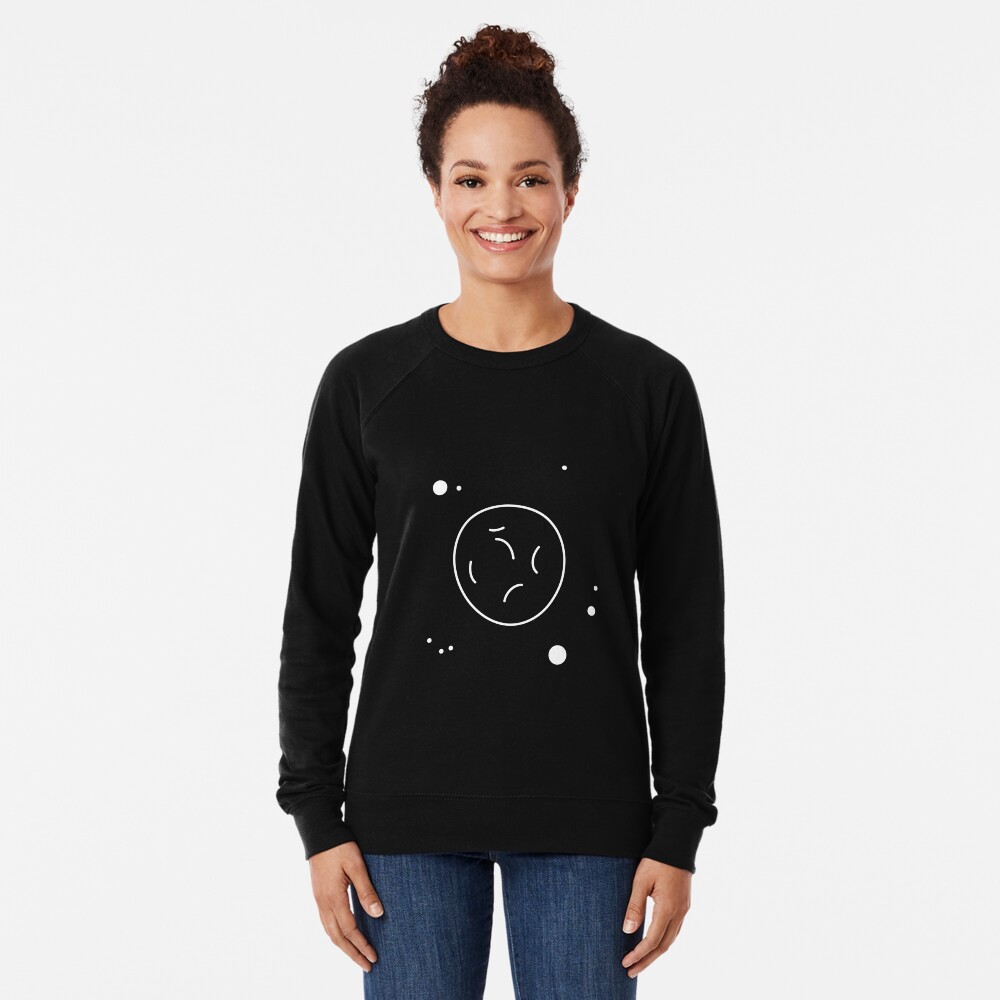 Asteroid Outline Lightweight Sweatshirt
