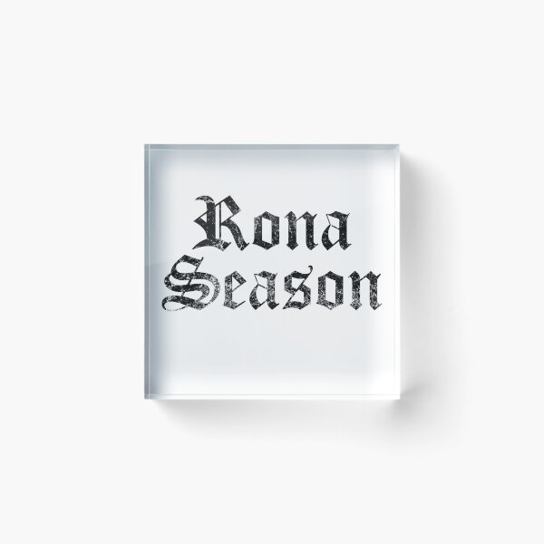 Item preview, Rona Season Old English Distressed Style designed and sold by NUMAcreations.