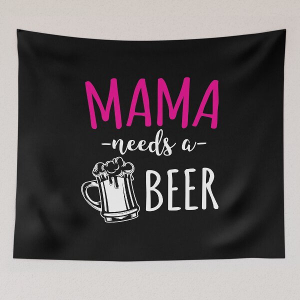 Item preview, Mama Needs Beer Mommy Mom Mother's Day Gift designed and sold by haselshirt.