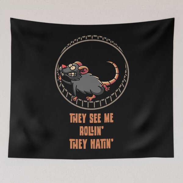 Item preview, They see me rollin 'they hatin' designed and sold by tonstan.