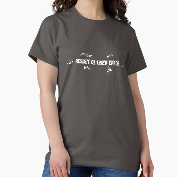 Item preview, User error (dark) designed and sold by UXpert.