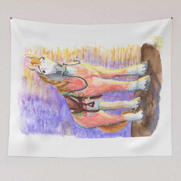Item preview, Toccata the Pink and White Horse designed and sold by JMJuretus.