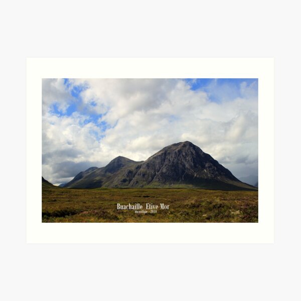 Buachaille Etive Mor Art Print