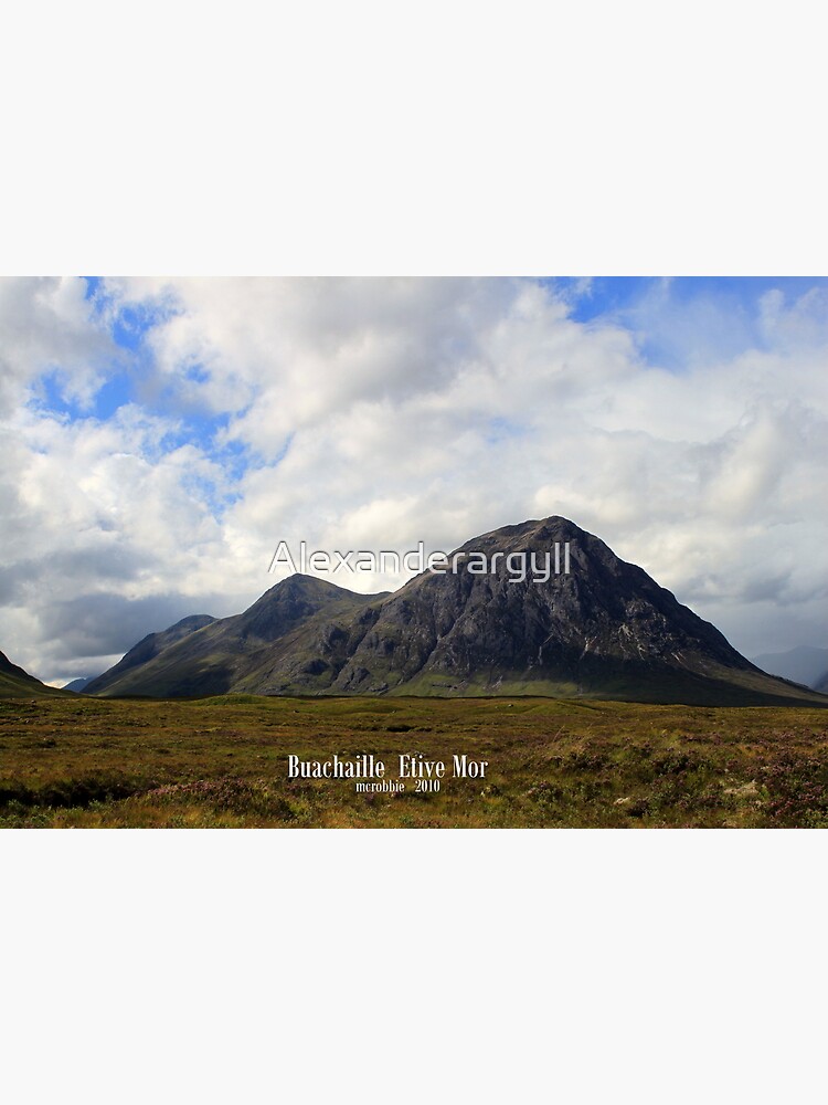 Buachaille Etive Mor by Alexanderargyll